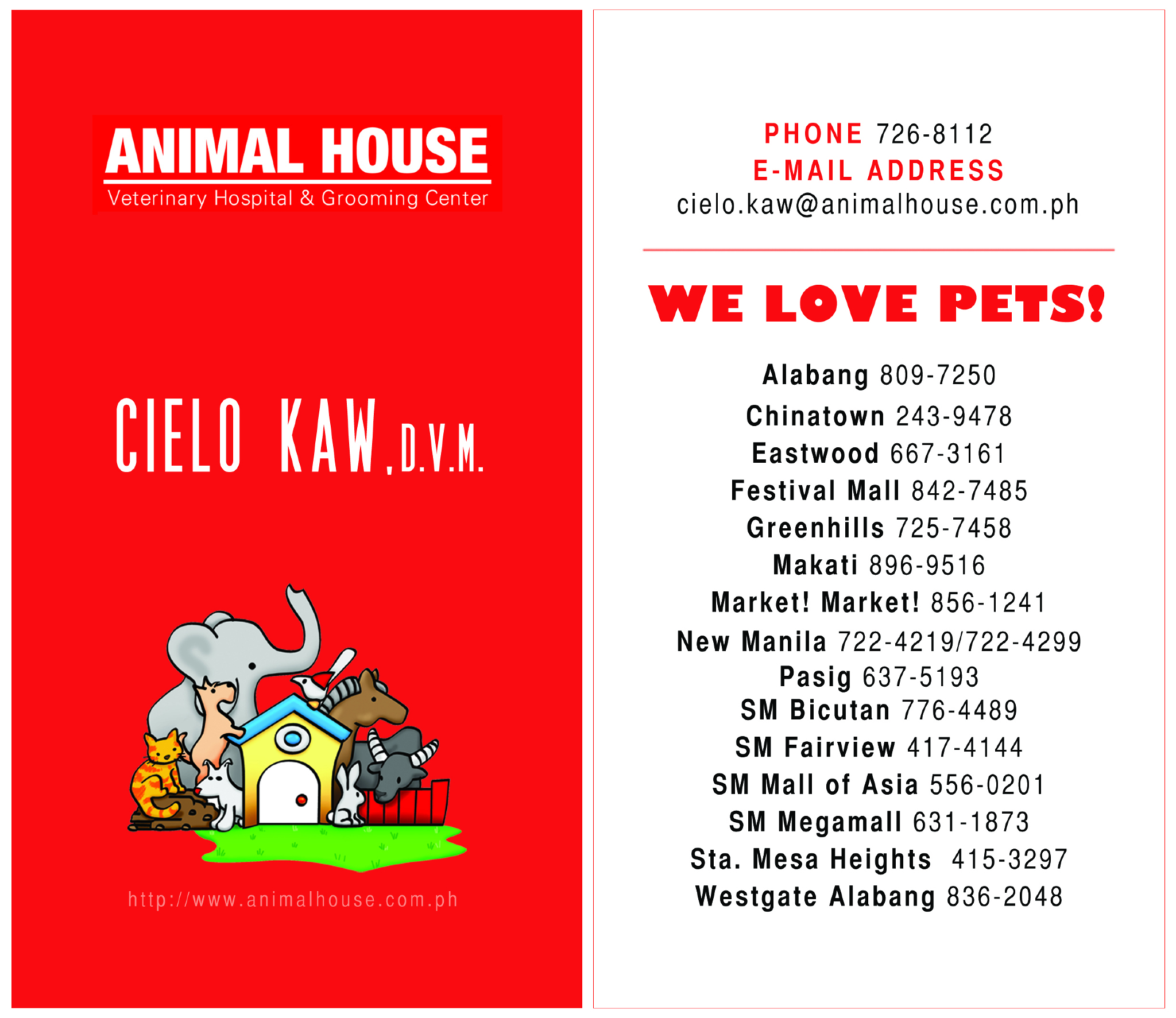 Top 81 + Animal house alabang